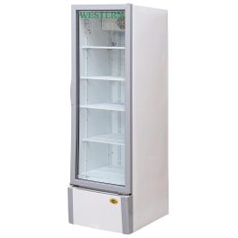 Western 302 Liters Visi Cooler single-door commercial display refrigerator, 1-Year Comprehensive Warranty, White, SRC360-GL