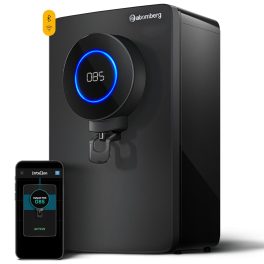 Atomberg 8L Adaptive Water Purifier, RO+UF+UV+Alkaliser, Zero Cost for 2Yrs, 4 Modes, TDS-Based Filtration, Smart IoT, 7-Stage Purification, Retains Minerals, No AMC, Black, Intellon