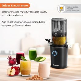 Atomberg Cold Press Juicer, High Nutrition, Easy Assembly & Cleaning, Intelligent Auto Reverse, Advanced Safety Features, Ideal for Fruit, Veggie Juices & Nut Milks, Althea