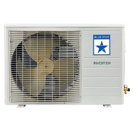 Blue Star D Series 2 Ton 3 Star Heavy Duty, Inverter Split AC, Copper Condenser Coil, Convertible 6 in 1 Cooling, Multi Sensors, Dust Filter, Blue Fins, Self Diagnosis, White, IC325DCUHD