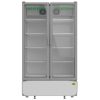 Western 695 Liter Visi Cooler Glass Standard Double Door Commercial Refrigerator, Automatic Defrost System, White-Grey, SRC810-GL
