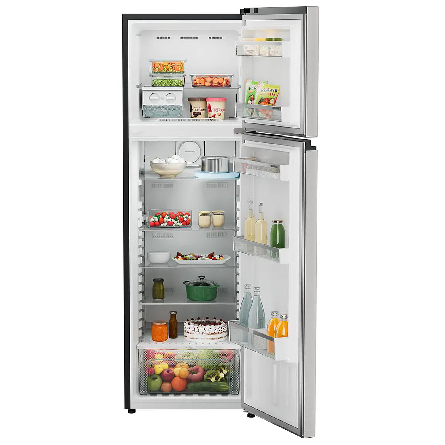 Liebherr 316L 2 Star, Hot to Cool, Frost Free Double Door Inverter Refrigerator, Duo cooling, Fridge-freezer with NoFrost, Vegetable Organiser, Stainless steel, TDHssB 3111 Liebherr 316L 2 Star, Hot to Cool, Frost Free Double Door Inverter Refrigerator, Duo cooling, Fridge-freezer with NoFrost, Vegetable Organiser, Stainless steel, TDHssB 3111