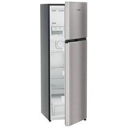 Liebherr 316L 2 Star, Hot to Cool, Frost Free Double Door Inverter Refrigerator, Duo cooling, Fridge-freezer with NoFrost, Vegetable Organiser, Stainless steel, TDHssB 3111