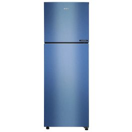 Haier 240 Litre 2 Star Double Door Refrigerator with 5-in-1 Convertible and Turbo Icing Technology, Green Inox, HRF2902BGI