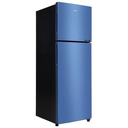 Haier 240 Litre 2 Star Double Door Refrigerator with 5-in-1 Convertible and Turbo Icing Technology, Green Inox, HRF2902BGI