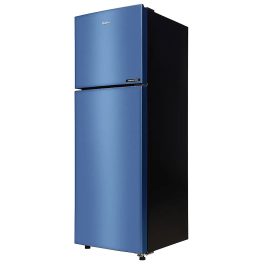 Haier 240 Litre 2 Star Double Door Refrigerator with 5-in-1 Convertible and Turbo Icing Technology, Green Inox, HRF2902BGI