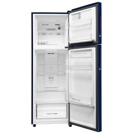 Haier 240 Litre 2 Star Double Door Refrigerator with 5-in-1 Convertible and Turbo Icing Technology, Green Inox, HRF2902BGI