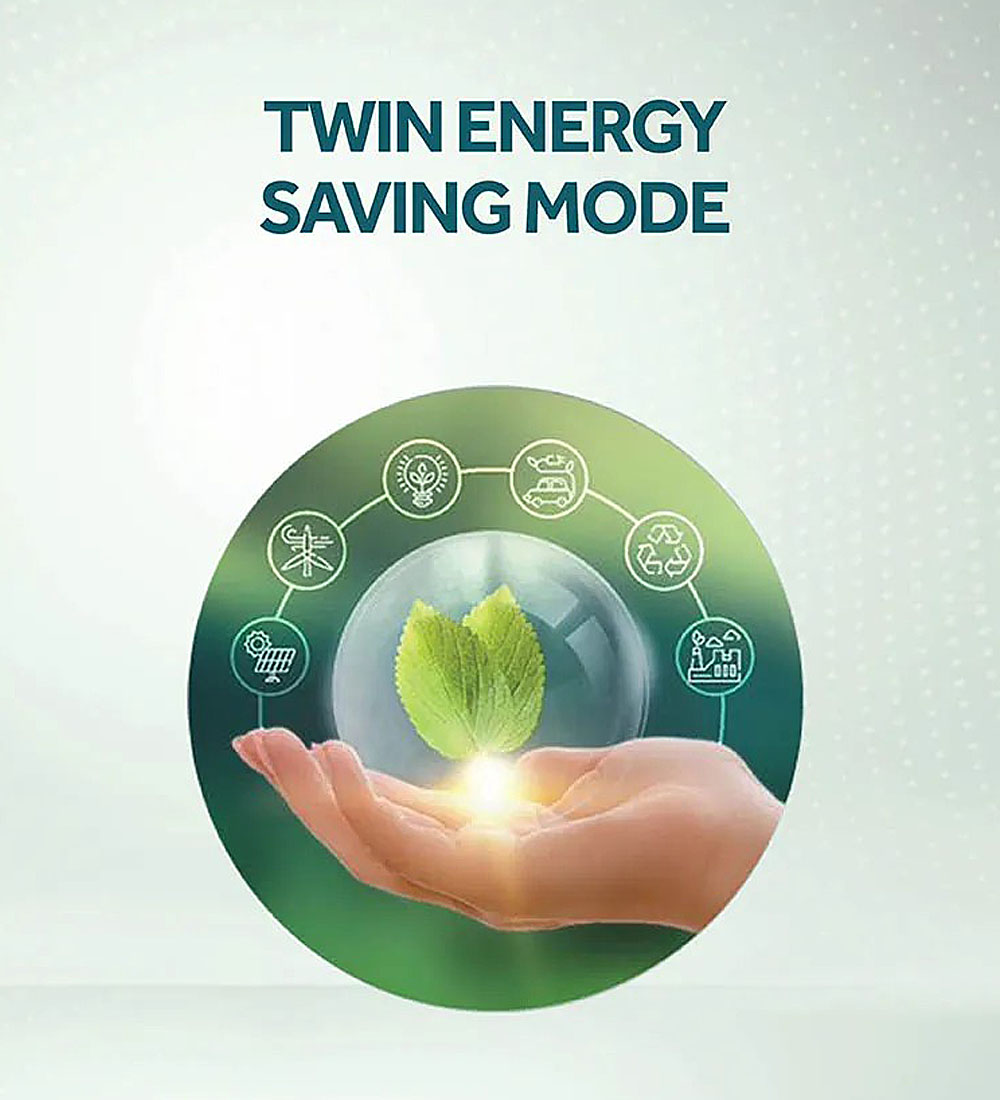 Haier 240 Litre 2 Star Double Door Refrigerator with 5-in-1 Convertible and Turbo Icing Technology, Green Inox, HRF2902BGI Haier 240 Litre 2 Star Double Door Refrigerator with 5-in-1 Convertible and Turbo Icing Technology, Green Inox, HRF2902BGI