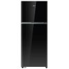Haier 475 L, 2-star Top-Mounted Double-Door Frost-Free Refrigerator, Eco Mode, Double Magic Zone, Twin Inverter Technology, Black Glass, HRF-5252PGK-N