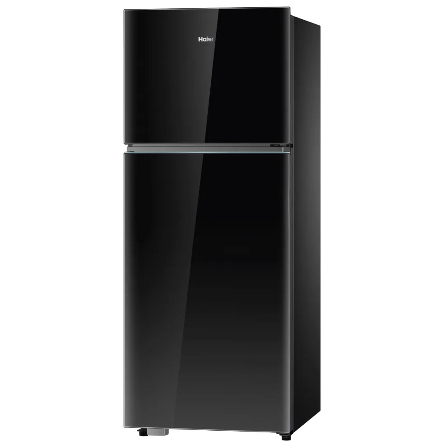 Haier 475 L, 2-star Top-Mounted Double-Door Frost-Free Refrigerator, Eco Mode, Double Magic Zone, Twin Inverter Technology, Black Glass, HRF-5252PGK-N Haier 475 L, 2-star Top-Mounted Double-Door Frost-Free Refrigerator, Eco Mode, Double Magic Zone, Twin Inverter Technology, Black Glass, HRF-5252PGK-N