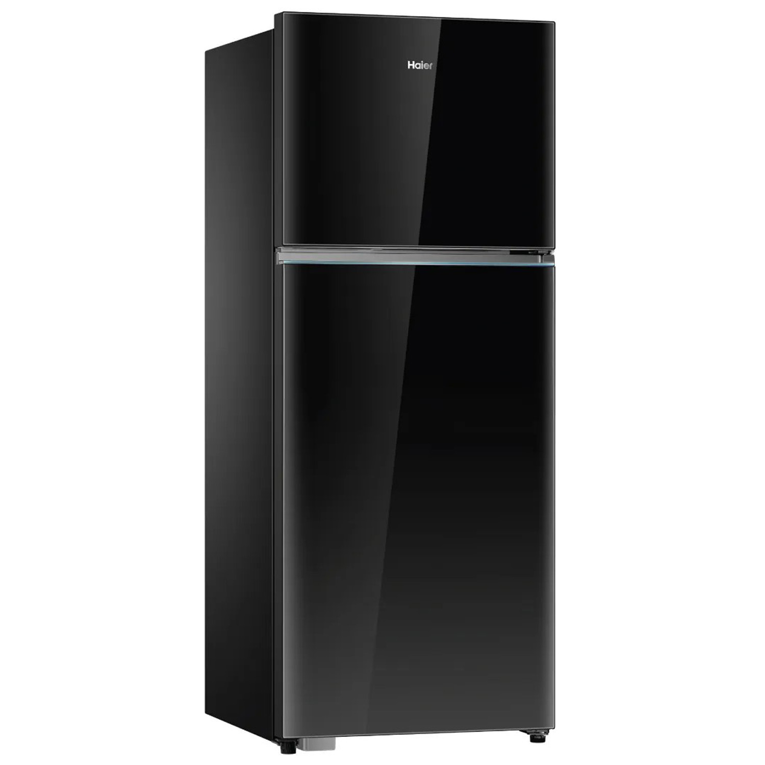 Haier 475 L, 2-star Top-Mounted Double-Door Frost-Free Refrigerator, Eco Mode, Double Magic Zone, Twin Inverter Technology, Black Glass, HRF-5252PGK-N Haier 475 L, 2-star Top-Mounted Double-Door Frost-Free Refrigerator, Eco Mode, Double Magic Zone, Twin Inverter Technology, Black Glass, HRF-5252PGK-N