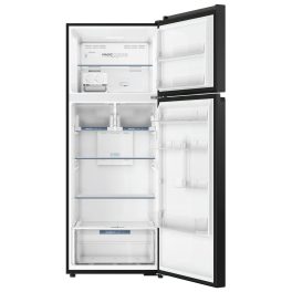 Haier 475 L, 2-star Top-Mounted Double-Door Frost-Free Refrigerator, Eco Mode, Double Magic Zone, Twin Inverter Technology, Black Glass, HRF-5252PGK-N