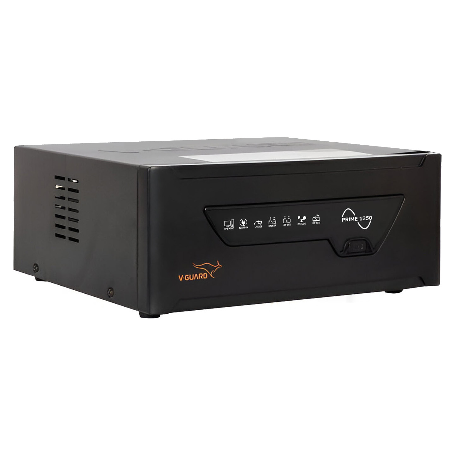 V-Guard 1000VA / 12V Pure Sine Wave Inverter for Home, Office & Shop, Reliable Power Backup, LED Display, Easy Installation, Black, Prime 1250 V-Guard 1000VA / 12V Pure Sine Wave Inverter for Home, Office & Shop, Reliable Power Backup, LED Display, Easy Installation, Black, Prime 1250