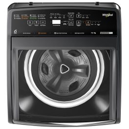 Whirlpool 7.5 Kg 5 Star StainWash Royal Plus Fully Automatic Top Load Washing Machine with In-Built Heater, Grey, STAIN WASH PRO HS