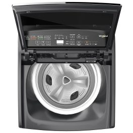 Whirlpool 7.5 Kg 5 Star StainWash Royal Plus Fully Automatic Top Load Washing Machine with In-Built Heater, Grey, STAIN WASH PRO HS