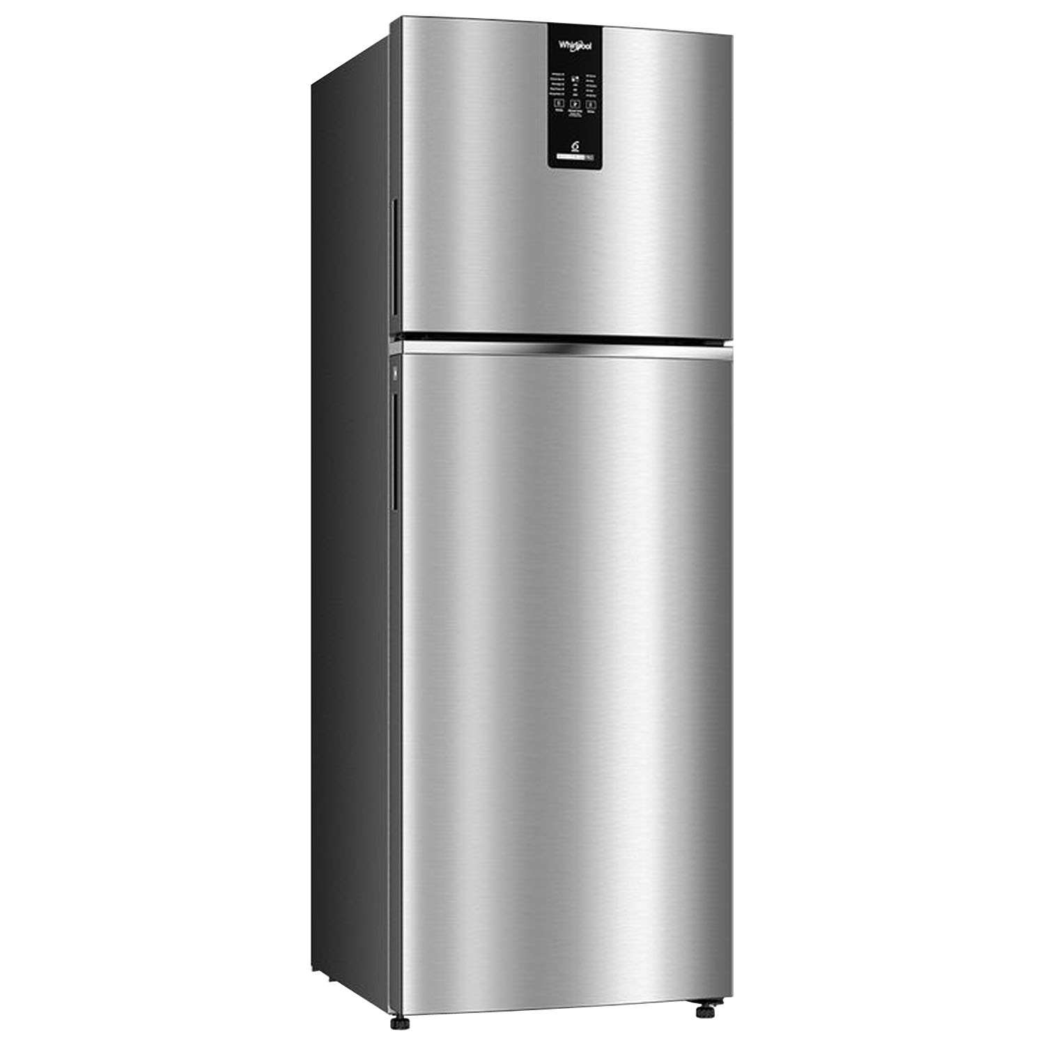 Whirlpool 308 L 3 Star IntelliFresh 10-in-1 Convertible Frost Free Double Door Inverter Refriferator, Titan Steel, IFPRO INV CNV 355 Whirlpool 308 L 3 Star IntelliFresh 10-in-1 Convertible Frost Free Double Door Inverter Refriferator, Titan Steel, IFPRO INV CNV 355