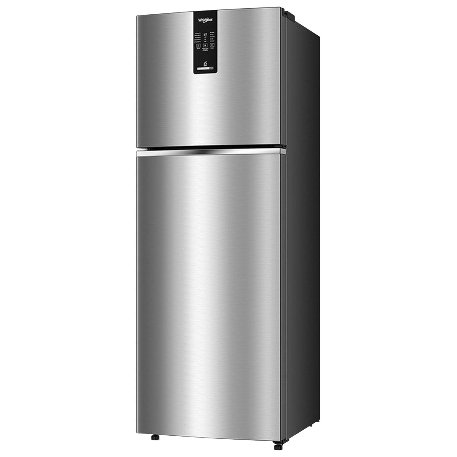 Whirlpool 308 L 3 Star IntelliFresh 10-in-1 Convertible Frost Free Double Door Inverter Refriferator, Titan Steel, IFPRO INV CNV 355 Whirlpool 308 L 3 Star IntelliFresh 10-in-1 Convertible Frost Free Double Door Inverter Refriferator, Titan Steel, IFPRO INV CNV 355