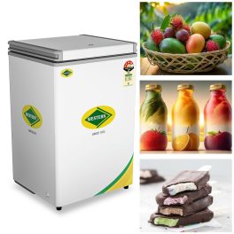 Western 106 Liter 4 Star 2-In-1 Convertible Hard Top Deep Freezer, Cooler Cum Freezer Technology, White, D150H