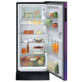 LIEBHERR 191 Litres 5 Star Direct Cool Single Door Refrigerator with Base Drawer, Antibacterial Gasket, Purple Strings, DFPpsE 1931