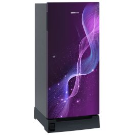 LIEBHERR 191 Litres 5 Star Direct Cool Single Door Refrigerator with Base Drawer, Antibacterial Gasket, Purple Strings, DFPpsE 1931