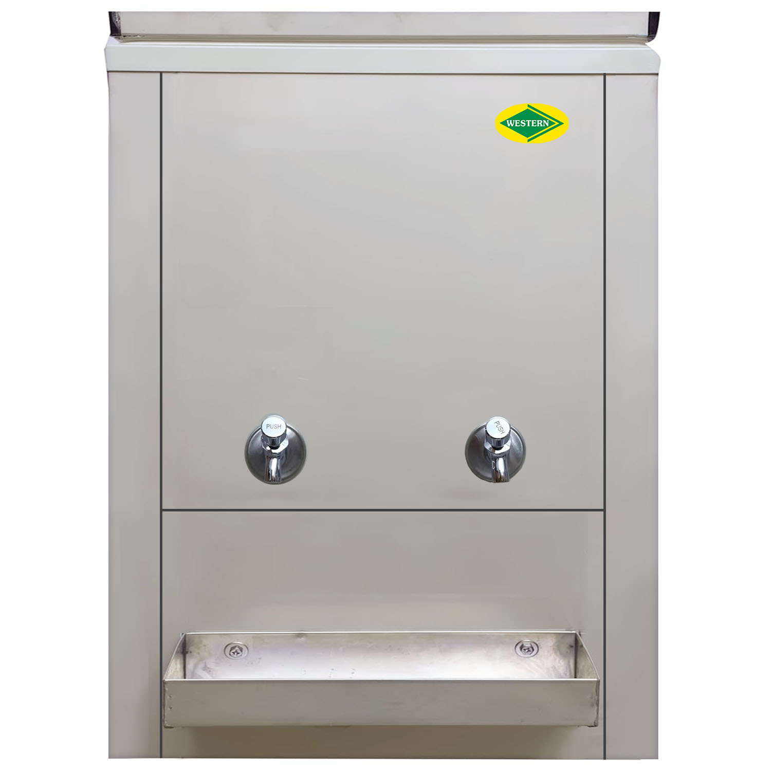 Western 80 Liter Double Tap Water Cooler with 40 Liter Cooling Capacity, Fully Stainless Steel, Overload Safety Protection, SWC4080SS Western 80 Liter Double Tap Water Cooler with 40 Liter Cooling Capacity, Fully Stainless Steel, Overload Safety Protection, SWC4080SS