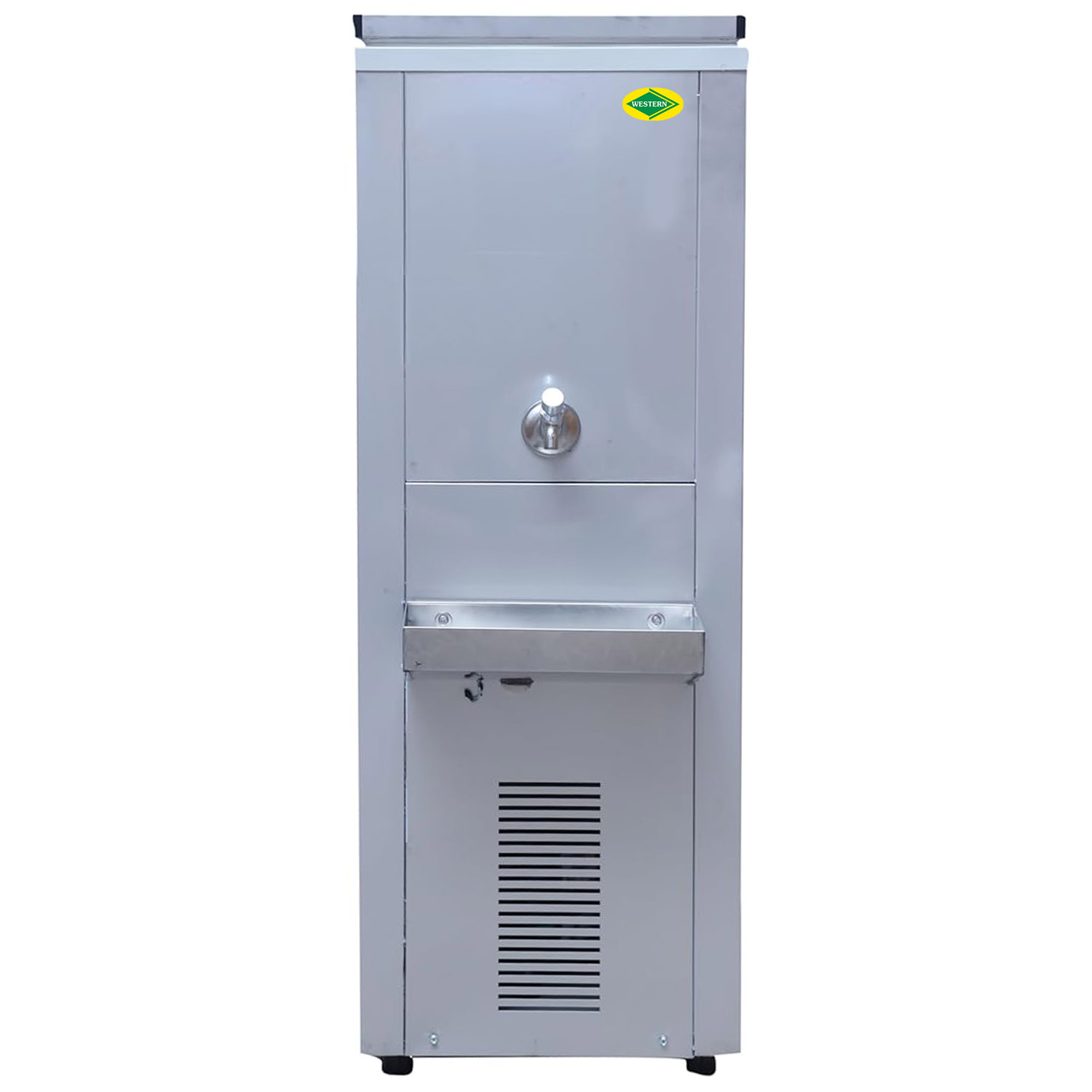 Western 30 Liter Single Tap Water Cooler with 15 Liter Cooling Capacity, Fully Stainless Steel, SWC1530SS Western 30 Liter Single Tap Water Cooler with 15 Liter Cooling Capacity, Fully Stainless Steel, SWC1530SS