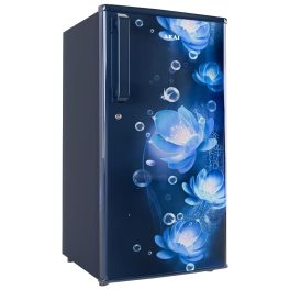 AKAI 180L, 2 Star Direct Cool Single Door Refrigerator, Manual+Push Defrost, Soft Crisper, Stabilizer Free Operation, Hestia Blue, AKDE2022-CPFHB