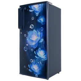 AKAI 180L, 2 Star Direct Cool Single Door Refrigerator, Manual+Push Defrost, Soft Crisper, Stabilizer Free Operation, Hestia Blue, AKDE2022-CPFHB