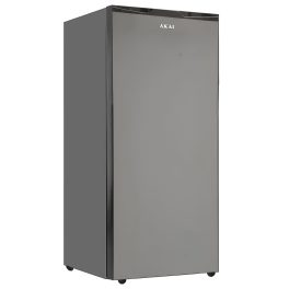 Akai 92 Litre Direct Cool Single Door Minibar Refrigerator with 1 Star Rating and Silent Operation, Graphite Grey, AKDE1051-NGG