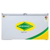 Western 473 Liter 2-In-1 Convertible Hard Top Double Door Combination Deep Freezer, Cooler Cum Freezer Technology, White, B525H
