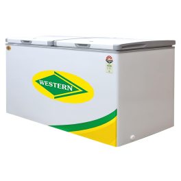 Western 505 Liter 4 Star 2-In-1 Convertible Hard Top Double Door Deep Freezer, Cooler Cum Freezer Technology, White, D525H