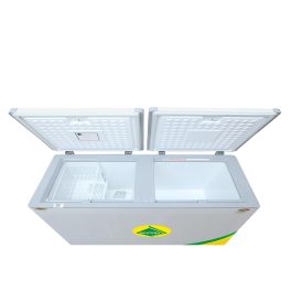Western 473 Liter 2-In-1 Convertible Hard Top Double Door Combination Deep Freezer, Cooler Cum Freezer Technology, White, B525H