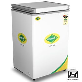 Western 106 Liter 4 Star 2-In-1 Convertible Hard Top Deep Freezer, Cooler Cum Freezer Technology, White, D150H