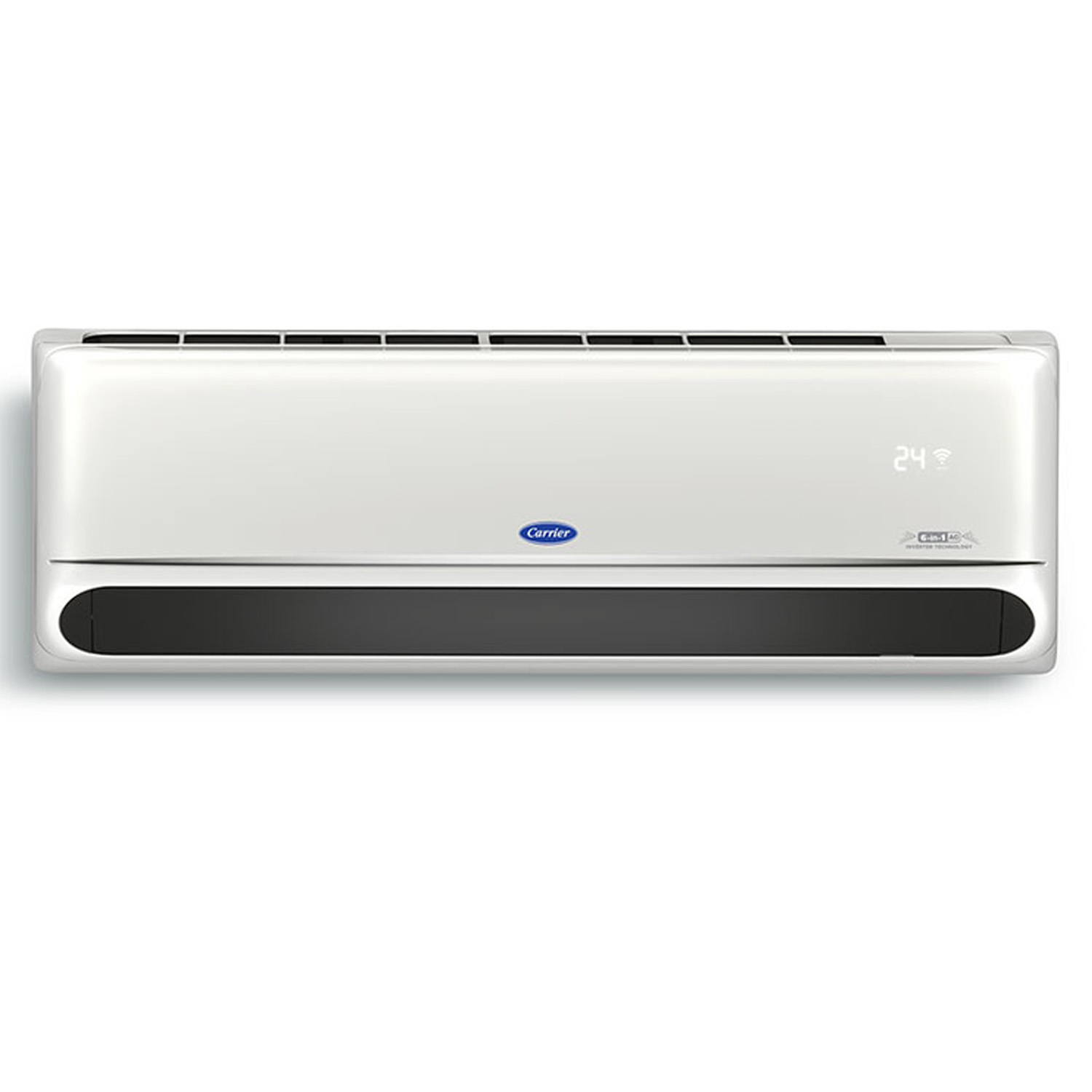 Carrier Star 1.6 Ton 5 Star Inverter R32 Smart Hybrid Jet Split Air Conditioners, Flexicool 6-in-1 Convertible Technology, Fast Cooling and Smart Energy Display, White, 20K INDUS FXi Carrier Star 1.6 Ton 5 Star Inverter R32 Smart Hybrid Jet Split Air Conditioners, Flexicool 6-in-1 Convertible Technology, Fast Cooling and Smart Energy Display, White, 20K INDUS FXi