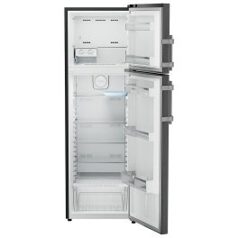LIEBHERR 316L 2 Star Frost Free Double Door Inverter Refrigerator, Hot to Cool, Duo Cooling Technology, 20 Years Warranty on Compressor, Black Steel, TVLBSB3131