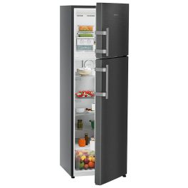 LIEBHERR 316L 2 Star Frost Free Double Door Inverter Refrigerator, Hot to Cool, Duo Cooling Technology, 20 Years Warranty on Compressor, Black Steel, TVLBSB3131