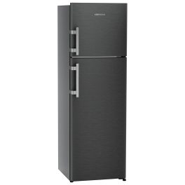 LIEBHERR 316L 2 Star Frost Free Double Door Inverter Refrigerator, Hot to Cool, Duo Cooling Technology, 20 Years Warranty on Compressor, Black Steel, TVLBSB3131