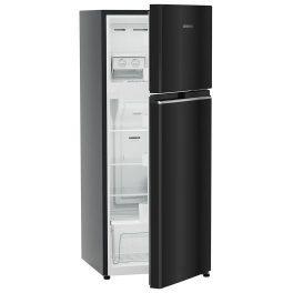 Liebherr 428 Litres, 2 Star Frost-Free Double Door Inverter Refrigerator, No Frost, Duo Cooling Technology, Stabilizer-Free Operation, Black Gloss, TVPBGB 4231
