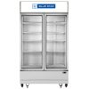 BLUE STAR 568 Liter Self-Closing Double Glass Door Commercial Visi Cooler, Automatic Defrost System and Inverter Compressor, VC600CD-B