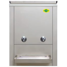 Western 120 Liter Double Tap Water Cooler with 80 Liter Cooling Capacity, Overload Safety Protection, Fully Stainless Steel, SWC80120