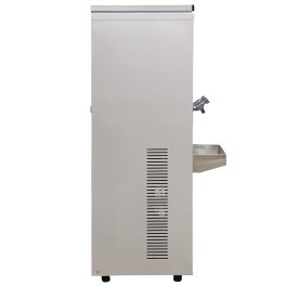 Western 120 Liter Double Tap Water Cooler with 80 Liter Cooling Capacity, Overload Safety Protection, Fully Stainless Steel, SWC80120