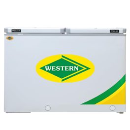 Western 367 Liter 2-In-1 Convertible Hard Top Double Door Combination Deep Freezer, Cooler Cum Freezer Technology, White, B425H