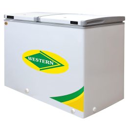 Western 367 Liter 2-In-1 Convertible Hard Top Double Door Combination Deep Freezer, Cooler Cum Freezer Technology, White, B425H