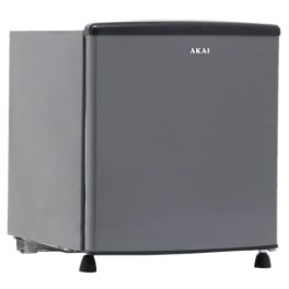 Akai 48 Litre Direct Cool Single Door Minibar Refrigerator with 1 Star Rating and Silent Operation, Graphite Grey, AKDE551-NGG