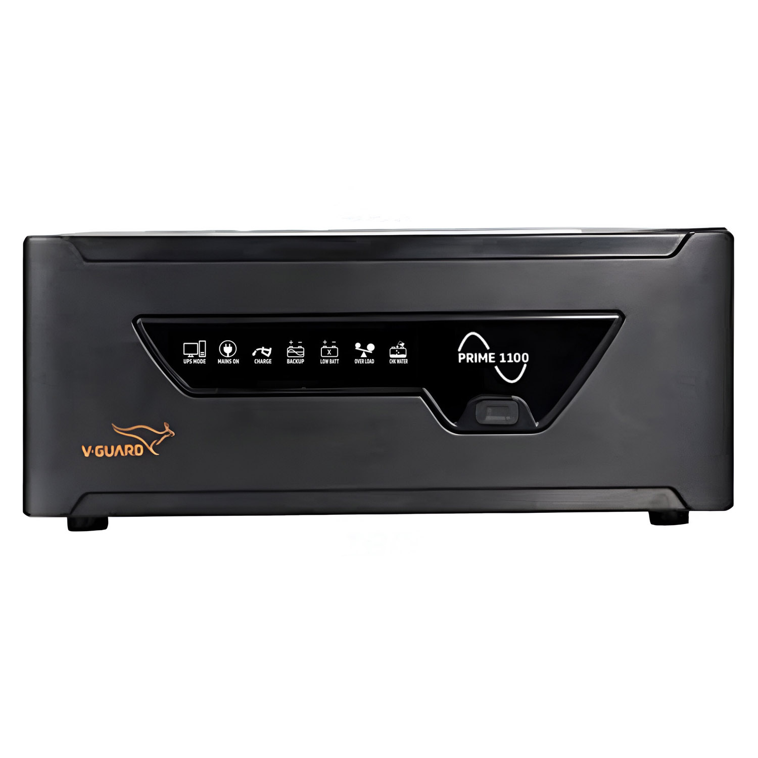 V-Guard 1000VA / 12V Pure Sine Wave Inverter for Home, Office & Shop, Reliable Power Backup, LED Display, Easy Installation, Black, Prime 1100 V-Guard 1000VA / 12V Pure Sine Wave Inverter for Home, Office & Shop, Reliable Power Backup, LED Display, Easy Installation, Black, Prime 1100